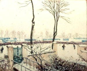 Snow Scene at Moret, c.1894
