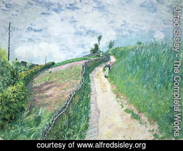 Alfred Sisley - Path Leading to Ville D'Avray, 1879