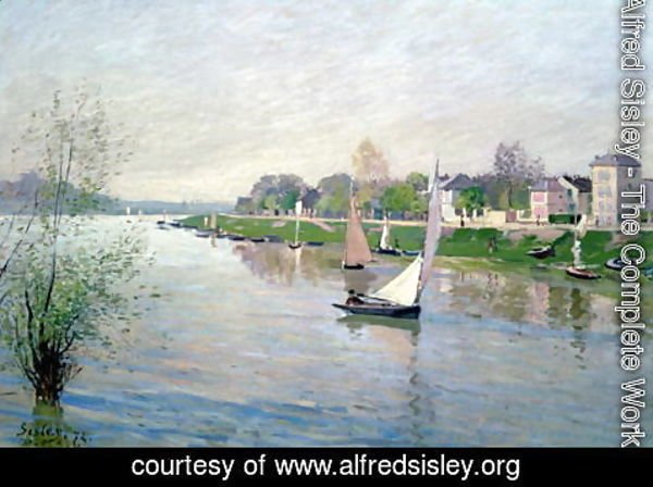 Alfred Sisley - The Seine at Argenteuil, 1872