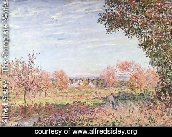 Alfred Sisley - September Morning, c.1887