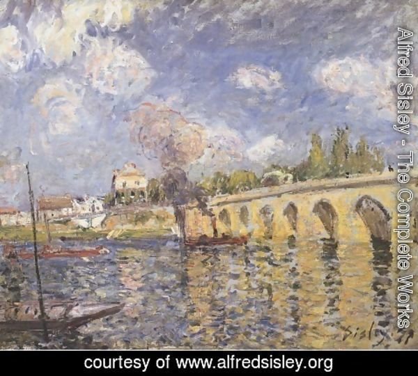 Alfred Sisley - The Bridge, 1871