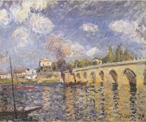 Alfred Sisley - The Bridge, 1871
