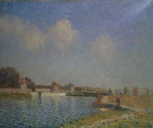 The Loing at Saint-Mammes, 1885 (2)