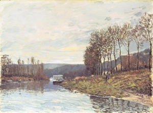 Alfred Sisley - The Seine at Bougival, 1873