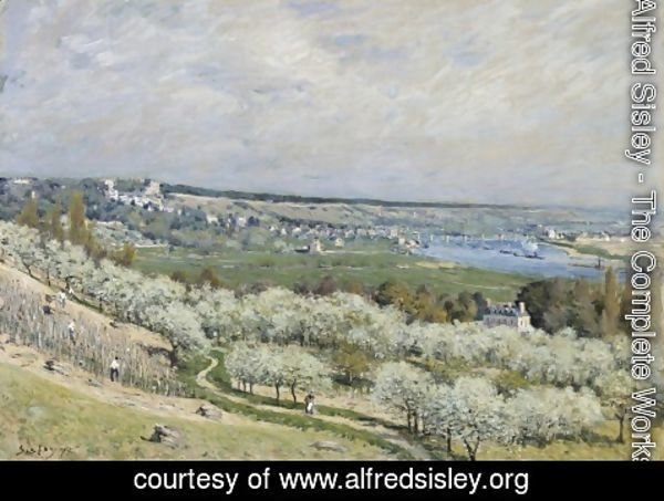 Alfred Sisley - The Terrace at Saint-Germain, Spring, 1875