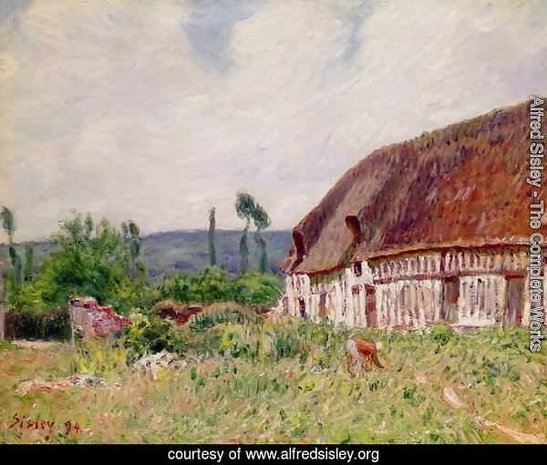 Thatched Cottage in Normandy, 1894
