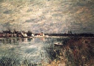 Alfred Sisley - The River Banks at Saint-Mammes 2