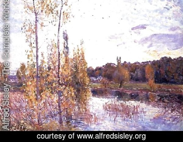 Alfred Sisley - The Lake at Chevreuil