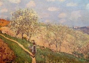 Alfred Sisley - Spring in Bougival