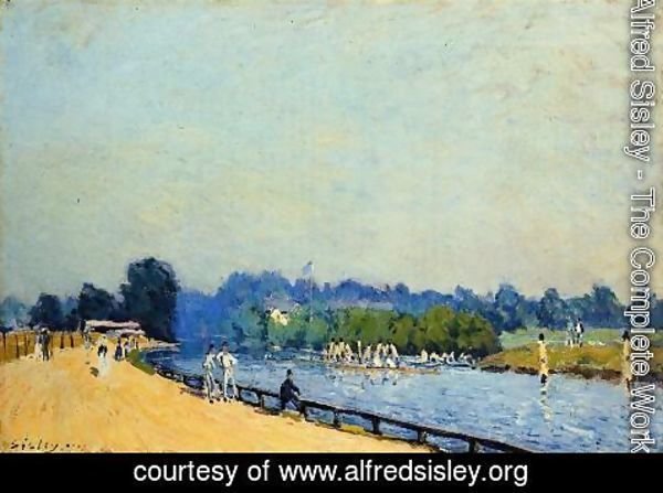Alfred Sisley - Road from Hampton Court