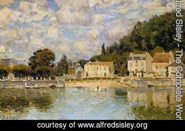 Alfred Sisley - Horses being Watered at Marly-le-Roi