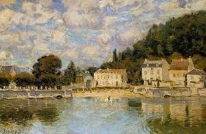 Alfred Sisley - Horses being Watered at Marly-le-Roi