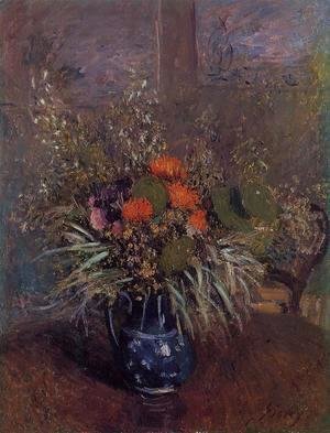 Alfred Sisley - Bouquet of Flowers