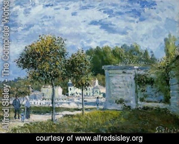Alfred Sisley - The Watering Place at Marly
