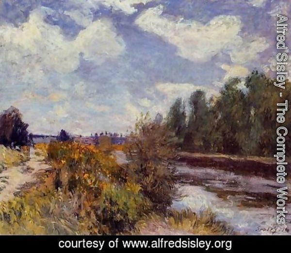 Alfred Sisley - The Seine at Bougival III