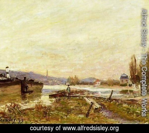 Alfred Sisley - Saint-Cloud, Banks of the Seine