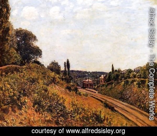 Alfred Sisley - The Station at Sevres I