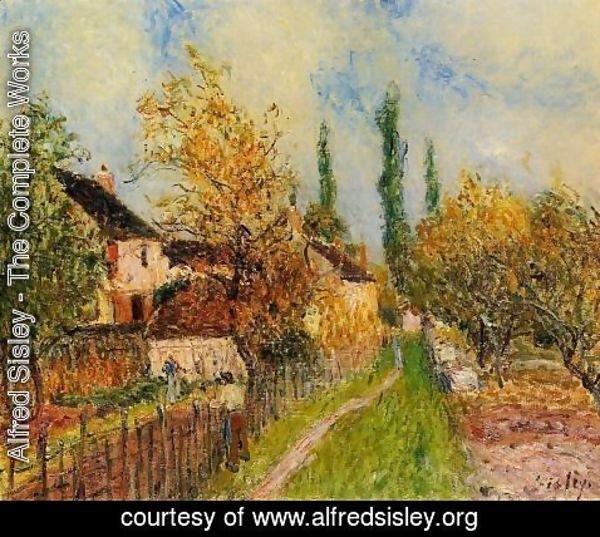 Alfred Sisley - Path at Sablons