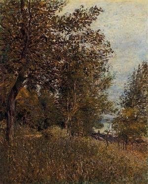 Alfred Sisley - A Corner of the Roches-Courtaut Woods, June