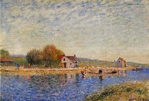 Alfred Sisley - The Loing Canal