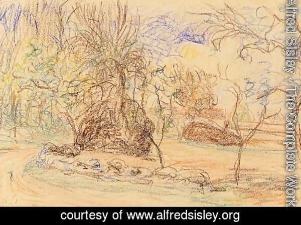 Alfred Sisley - Orchard