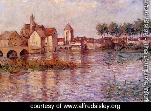 Alfred Sisley - Moret-sur-Loing II