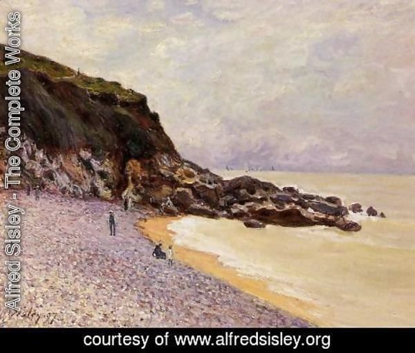 Alfred Sisley - Lady's Cove before the Storm (Hastings)