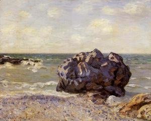 Alfred Sisley - Langland Bay, Storr's Rock, Morning