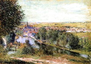 Alfred Sisley - View of Moret