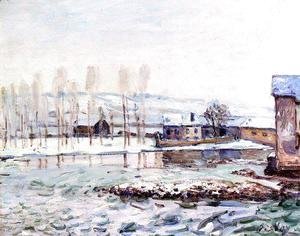 Alfred Sisley - The Mills at Moret