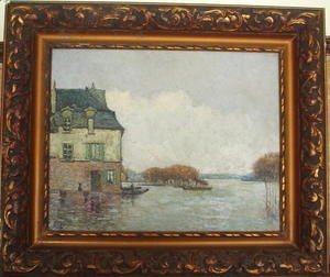 Alfred Sisley - Inodation, Flood (Forgery?)