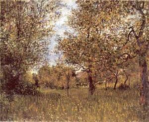 Alfred Sisley - The Small Meadow at By