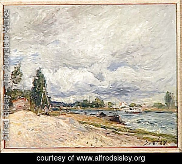 Alfred Sisley - Banks of the Seine