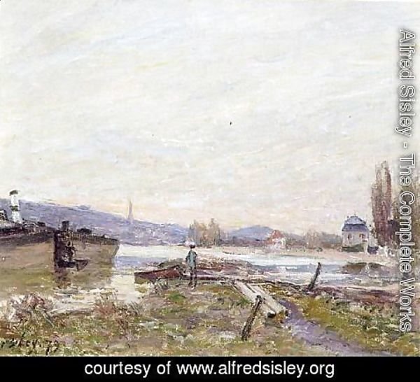Alfred Sisley - Banks of the Seine I