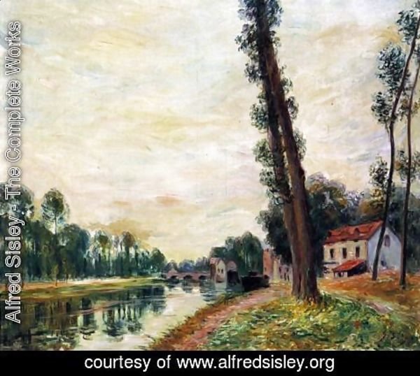 Alfred Sisley - The Banks of the Loing
