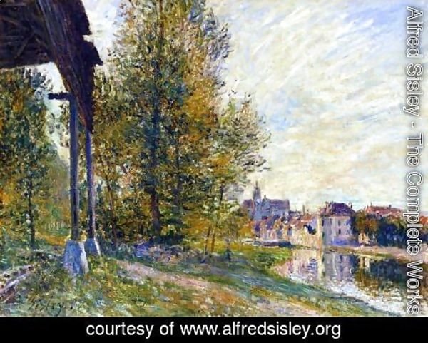 Alfred Sisley - Near Moret-sur-Loing