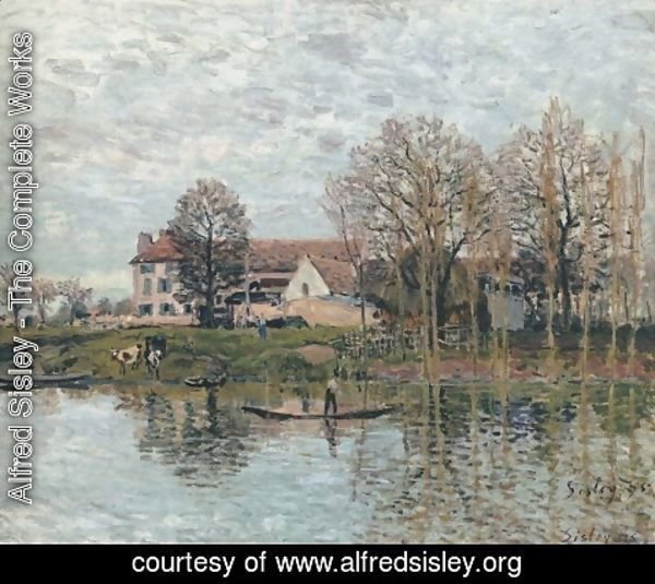 Alfred Sisley - Banks of the Seine at Port-Marly