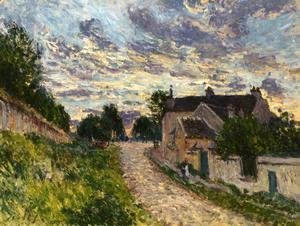Alfred Sisley - A Path in Louveciennes
