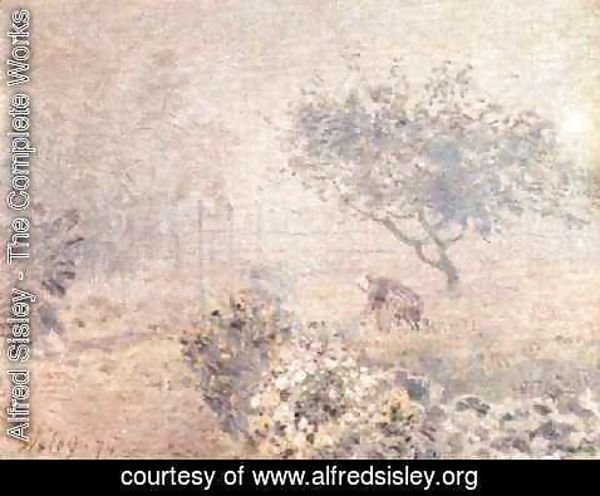 Alfred Sisley - Misty Morning