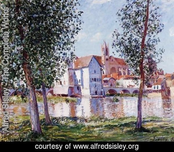 Alfred Sisley - Moret-sur-Loing 3