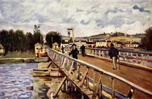 Alfred Sisley - Passerelle d'Argenteuil