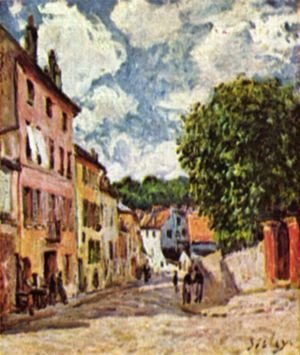 Alfred Sisley - Road in Moret-Sur-Loing