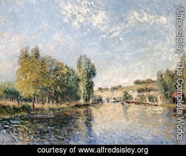 Alfred Sisley - Le Loing a Moret