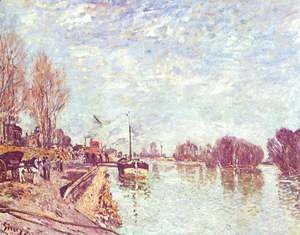 Alfred Sisley - The Seine at Suresne