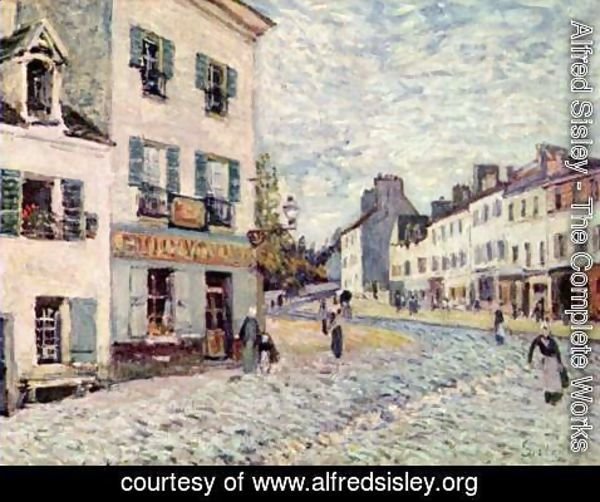 Alfred Sisley - Street in Marly