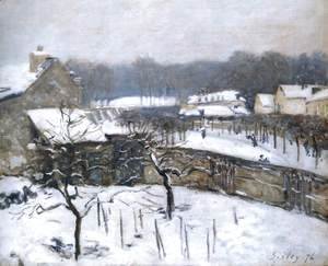 Alfred Sisley - Snow Effect at Louveciennes 2