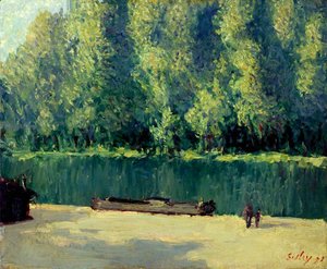 Alfred Sisley - By the Loing 2