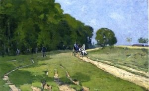 Alfred Sisley - Path near the Parc de Courances