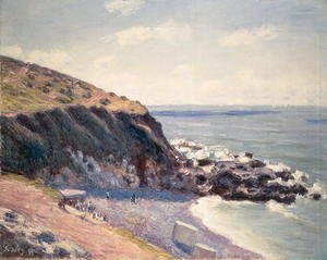 Alfred Sisley - Morning, Lady's Cove, Langland Bay, 1891