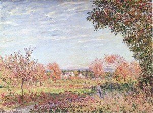 Alfred Sisley - September Morning, c.1887